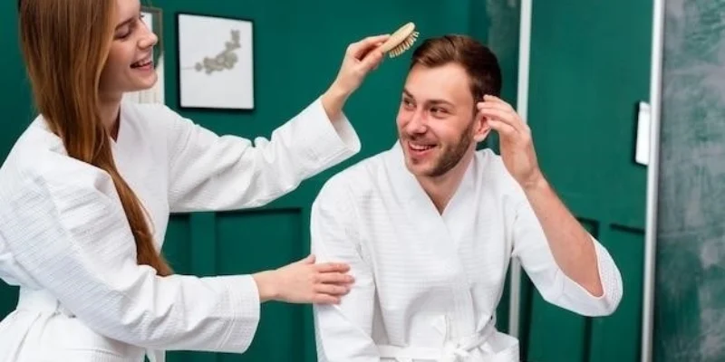 Женственная стрижка с челкой на средние волосы: создайте идеальный образ